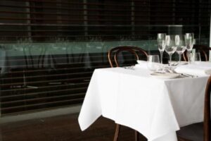 Manteles y servilletas para restaurantes