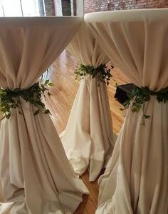 Mantel para mesas tipo coctel
